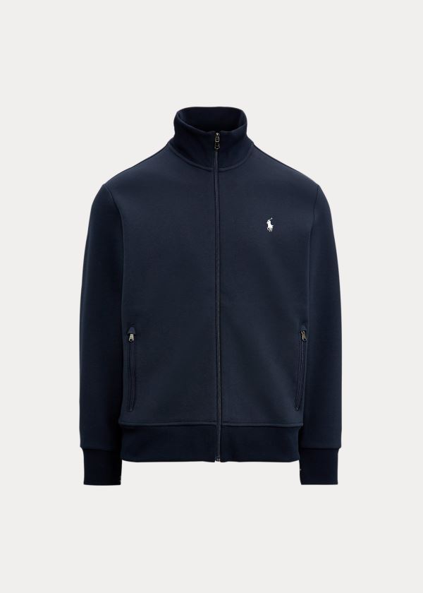 Chaqueta De Chándal Polo Ralph Lauren Hombre Azul Marino / Blancos - Double-Knit - QDOAL2038